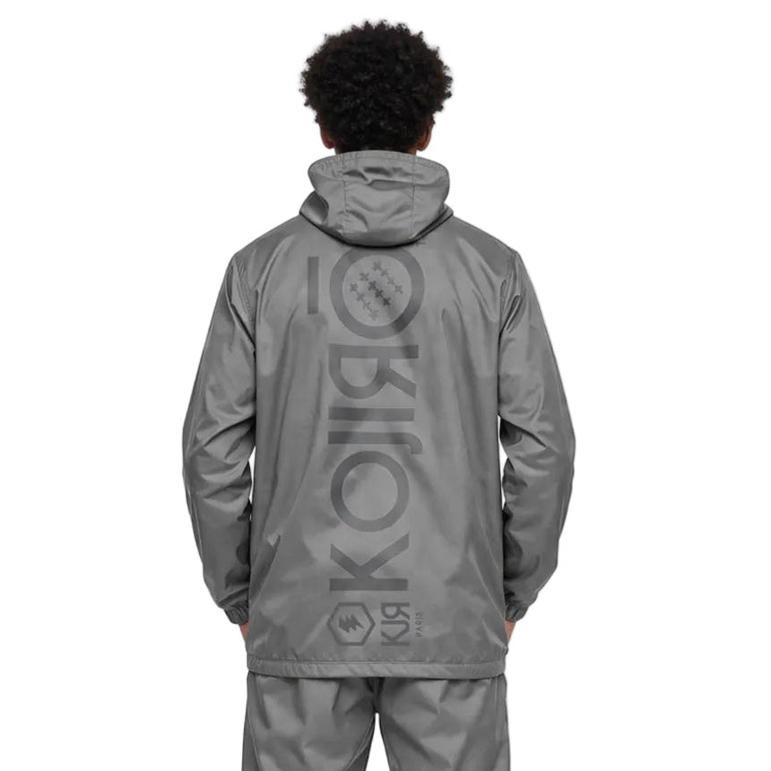 Veste de survêtement gris KOJIRŌ